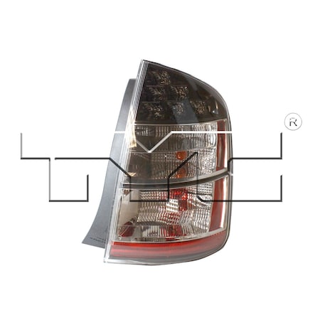Tyc Tyc Tail Light Assembly, 11-6153-00 11-6153-00